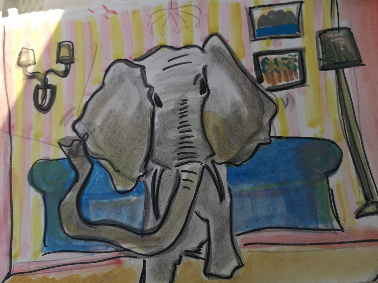 It's almost all elephant