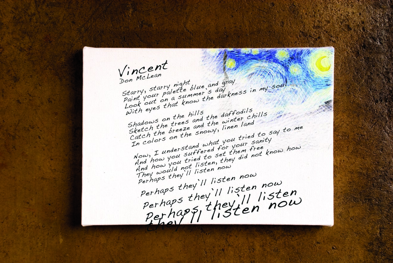 Vincent van Gogh starry night